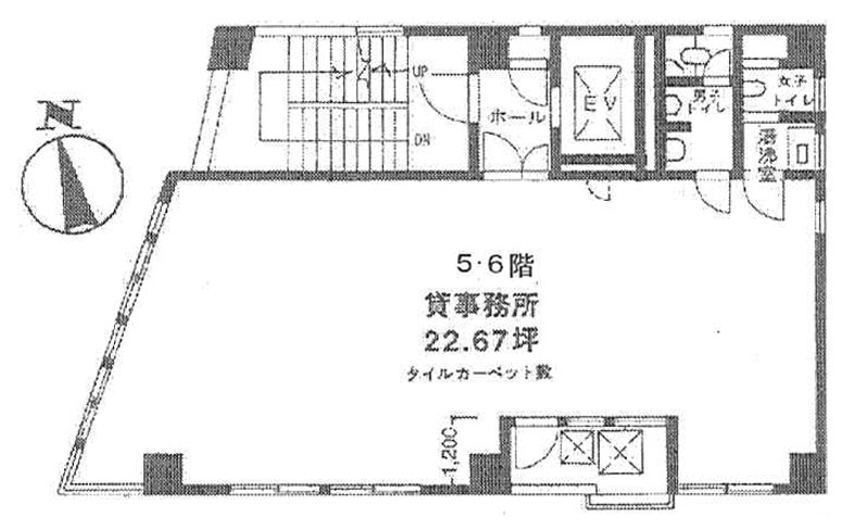 ＮＳビル 5階 22.67㎡