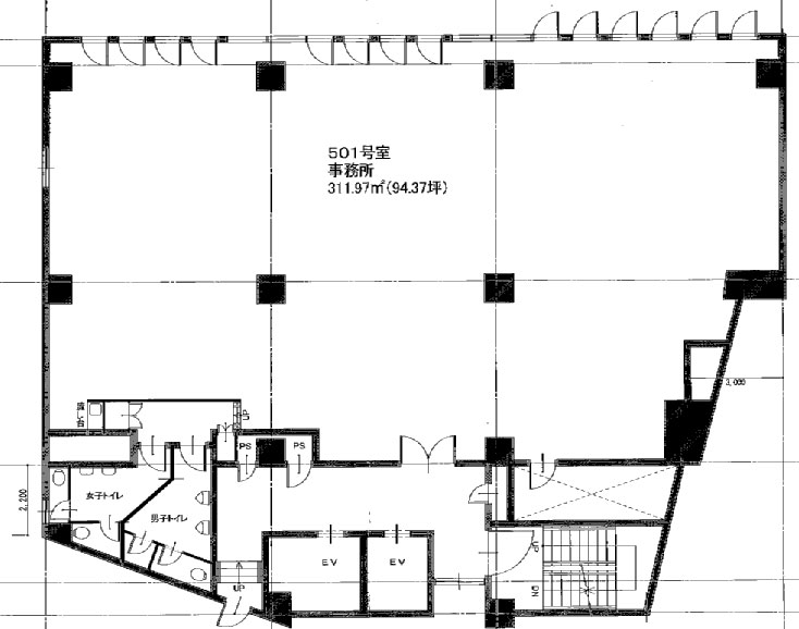 第２九曜ビル（青山ハイツ） 501階 311.97㎡
