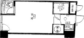 スターコート日本橋 605階 23.6㎡