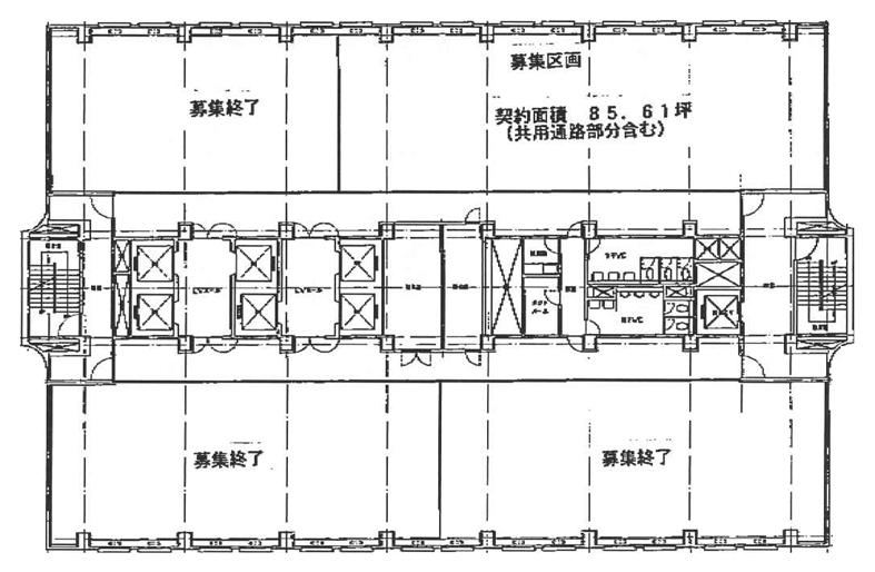 東劇ビル 17北階 85.615㎡