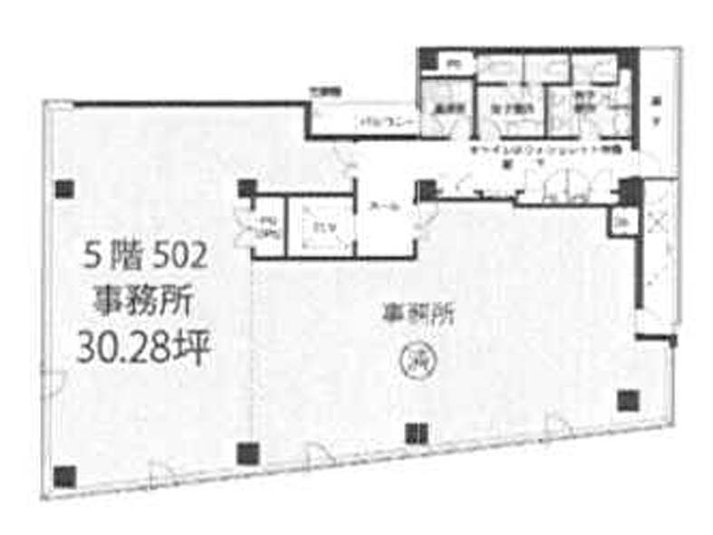 立花国際ビル 502階 100.1㎡