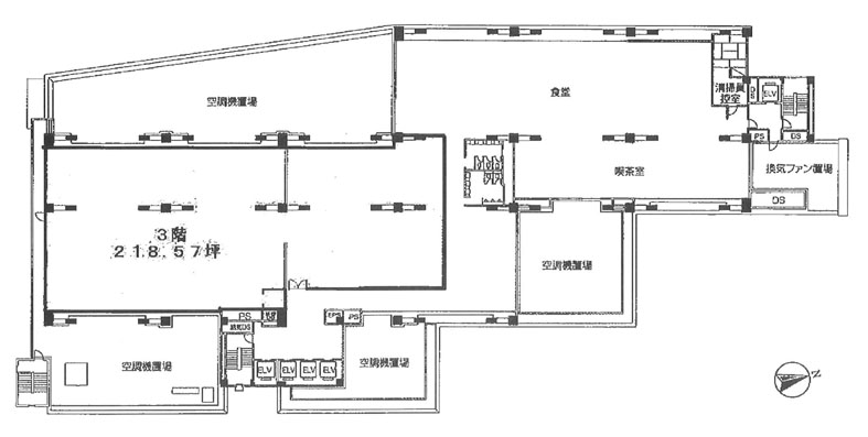 田町きよたビル 3階 722.54㎡