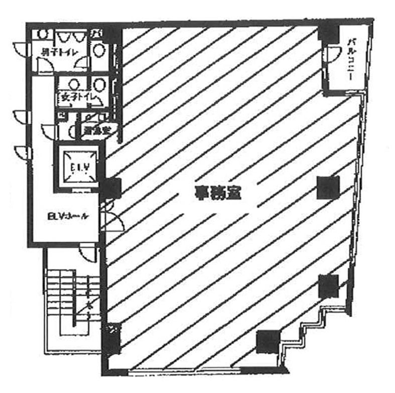 フジタ人形町ビル 6階 46.58㎡