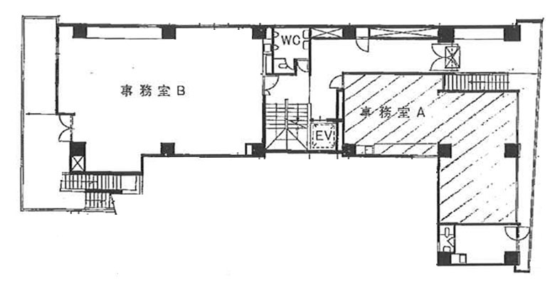 銀座松楠ビル 1A階 23㎡