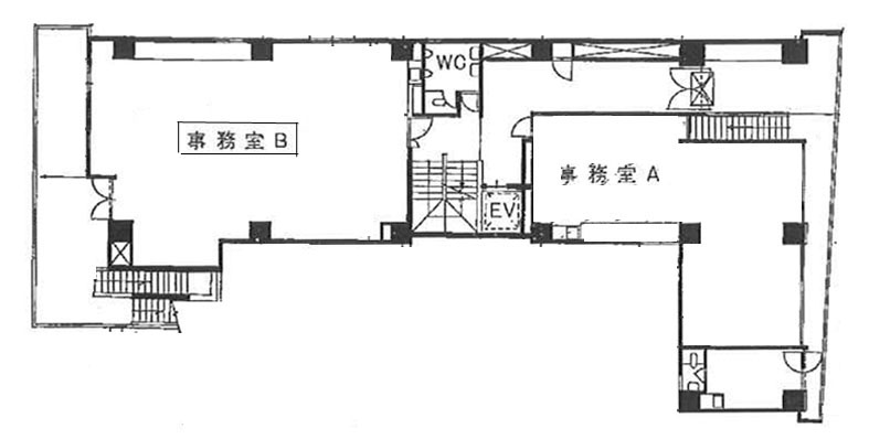 銀座松楠ビル 1B階 35㎡