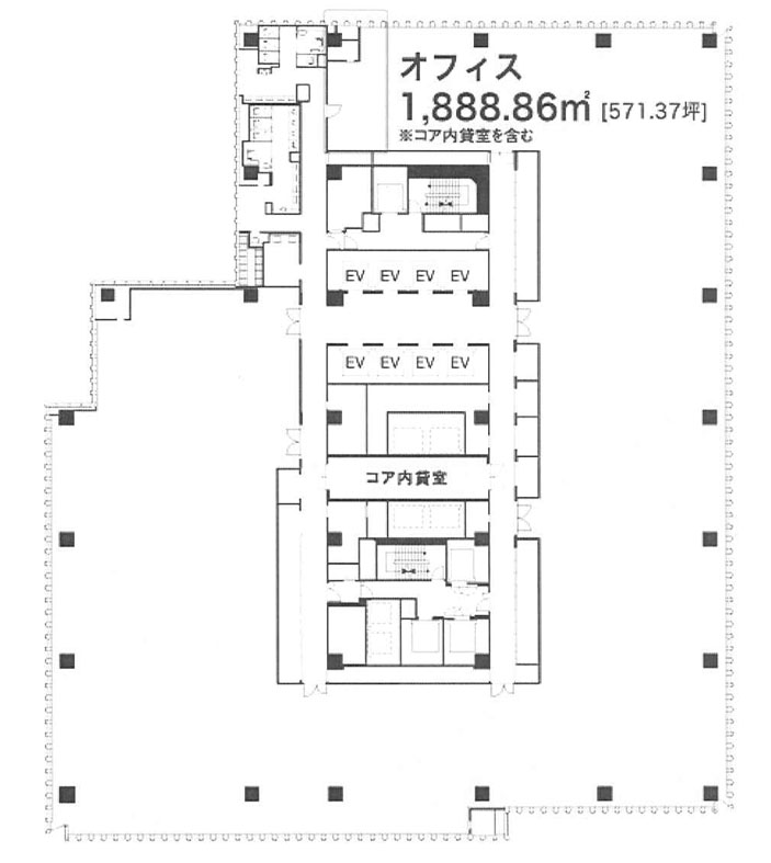東急キャピトルタワー 13階 1889.68㎡