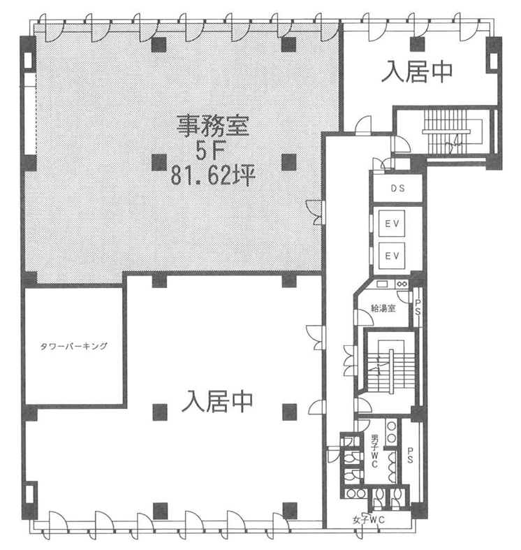 ＮＤＫロータスビル 5階 269.82㎡