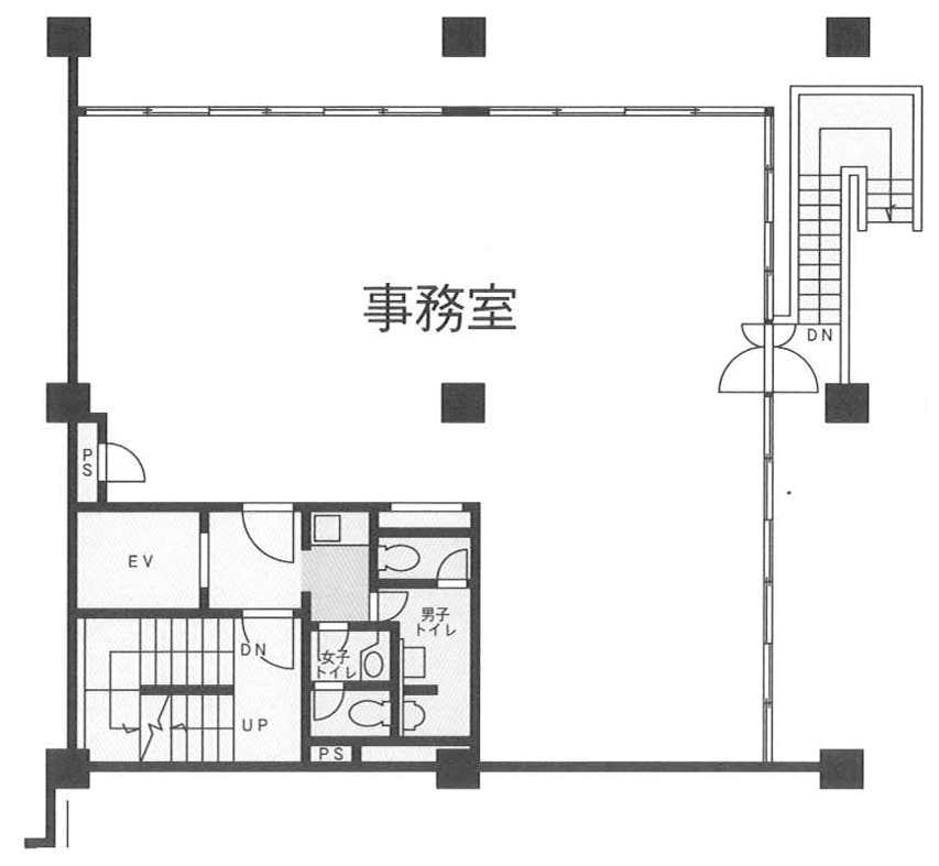 新京橋ビル 2階 43㎡