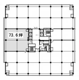 虎ノ門３３森ビル 4階 73.6㎡