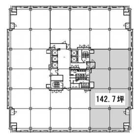 虎ノ門３３森ビル 7階 142.7㎡