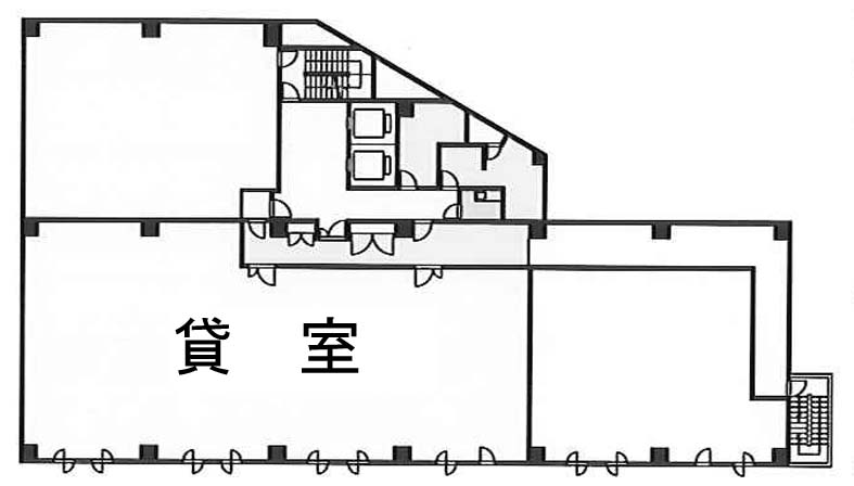 虎ノ門桜ビル 602階 350.28㎡