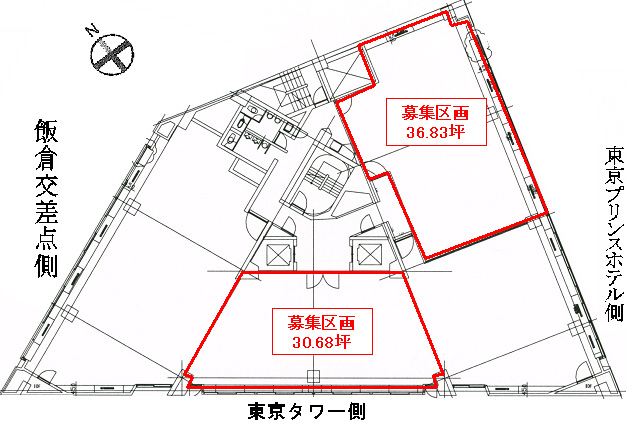 ３２芝公園ビル 4階 36.83㎡