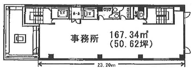 福田ビル 7階 167.34㎡