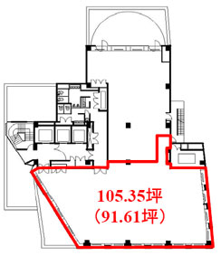 Ｓｏｕｔｈ新大塚ビル 3階 348.26㎡