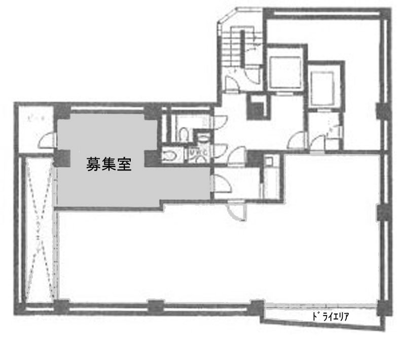 北参道ヒルズ B1階 38.38㎡