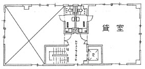 小山第２ビル 402階 44.63㎡