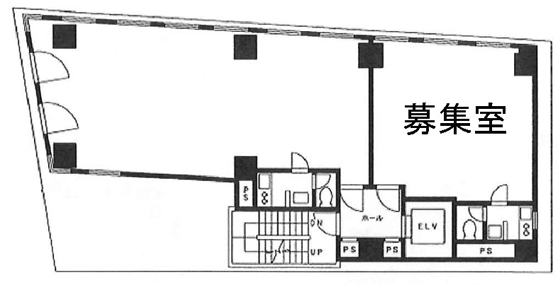 麹町３丁目ビル  402階 39.8㎡
