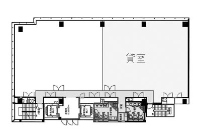 ＦＯＲＥＣＡＳＴ新宿ＡＶＥＮＵＥ 4階 233.59㎡
