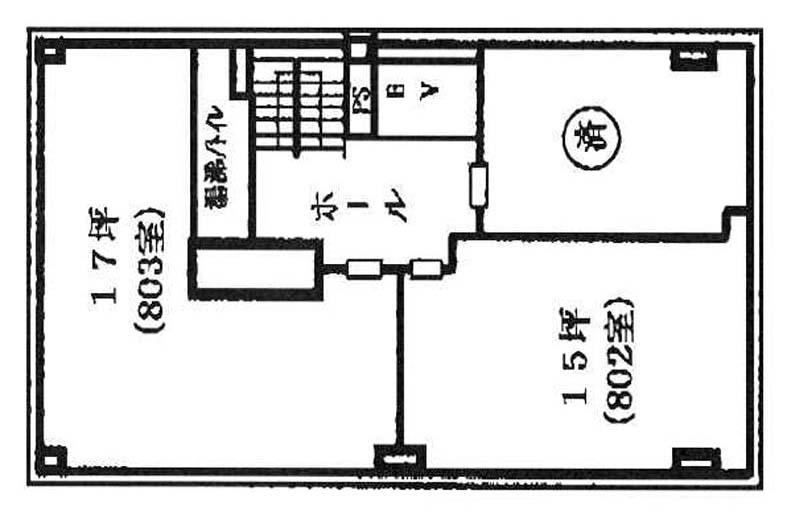 曽根ビル 802~803階 32㎡