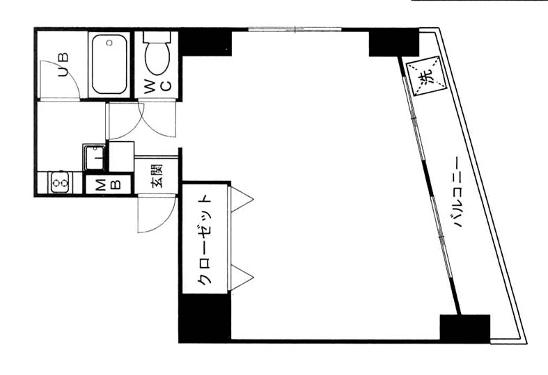 西新宿ダイヤモンドパレス 201階 41.4㎡