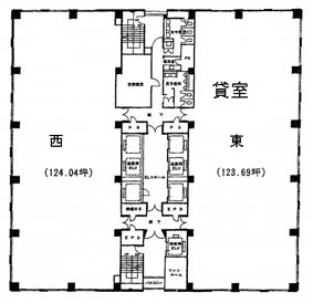 新大崎勧業ビル（ニューシティ4号館） 15東階 408.89㎡