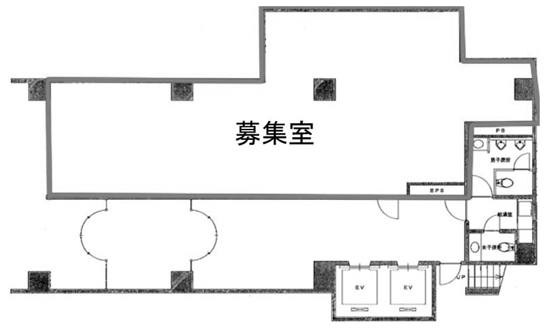 八丁堀千島ビル 1階 37.8㎡