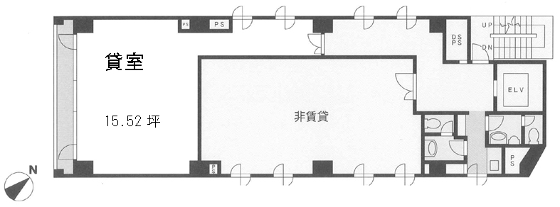 東麻布アネックス 3階 51.31㎡