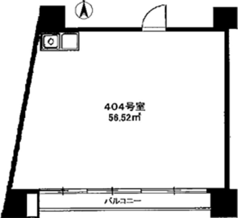 パルムハウス初台 404階 56.52㎡