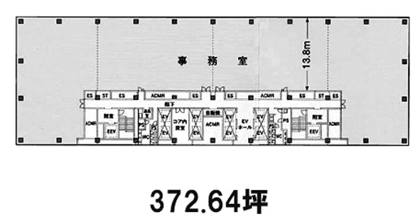 深川ギャザリア　タワーＳ棟 5階 1231.87㎡