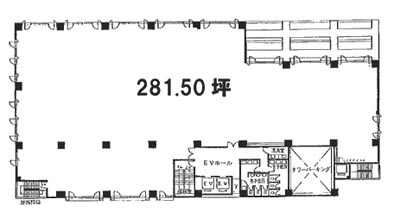 ＦＯＲＥＣＡＳＴ桜橋 6階 281.5㎡