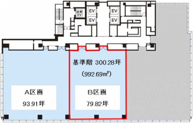 野村不動産芝大門ビル 6B階 263.87㎡