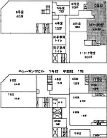 ニューギンザビル１号館 B1~1階 42㎡