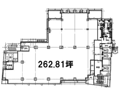 ラピロス六本木 8階 262.9㎡