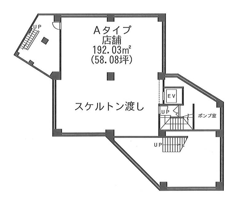 山の手ビル東館 B1A階 192㎡