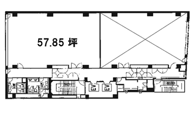 銀座ヤマトビル 6階 57.85㎡