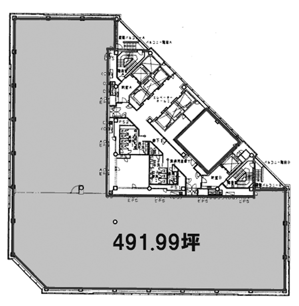 大手町ファーストスクエア 14E階 491.99㎡