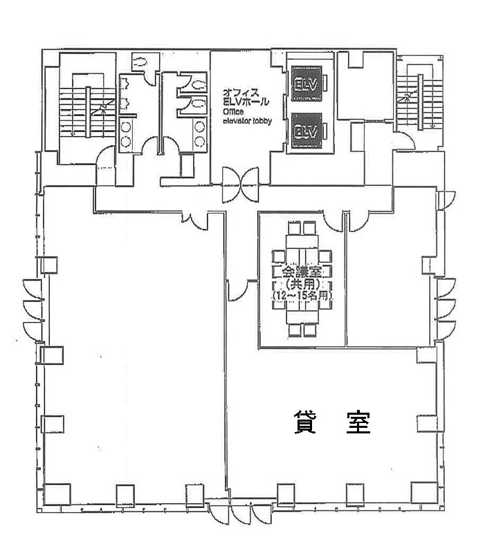 日総第２２ビル 4階 24㎡