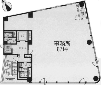 新宿やわらぎビル 5階 221.49㎡