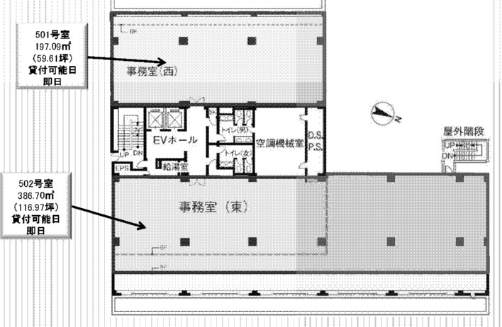 赤坂中川ビル 5階 59.61㎡