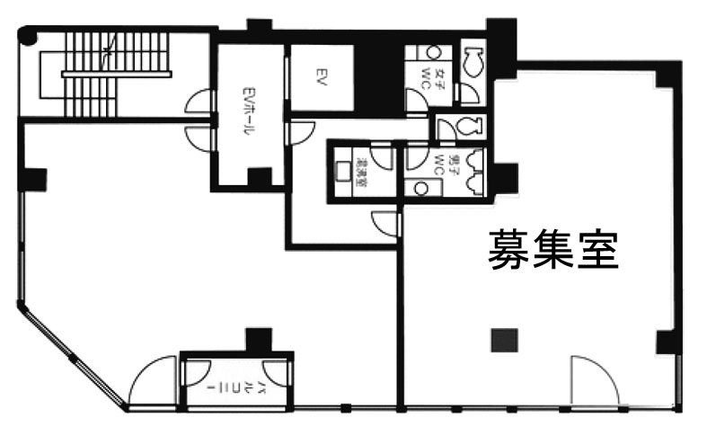 虎ノ門ラポートビル 6B階 76.03㎡