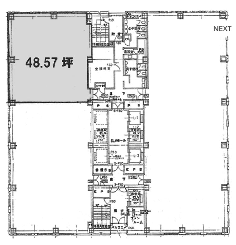 新大崎勧業ビル（ニューシティ4号館） 5階 160.56㎡
