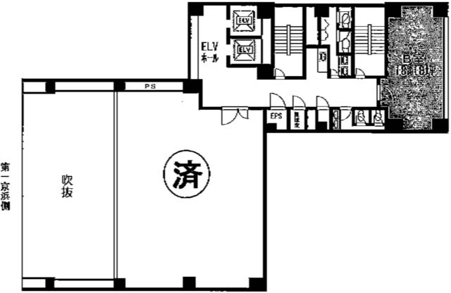 芝エクセレントビル 2B階 60.1㎡