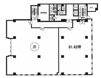 砂防会館別館Ａ 4階 203.04㎡