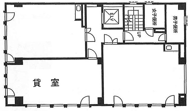 ヤマトビル 502階 42.98㎡