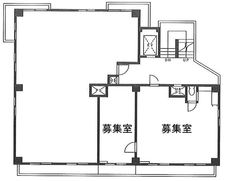 ブルーハイツ茅場町 202階 19.46㎡