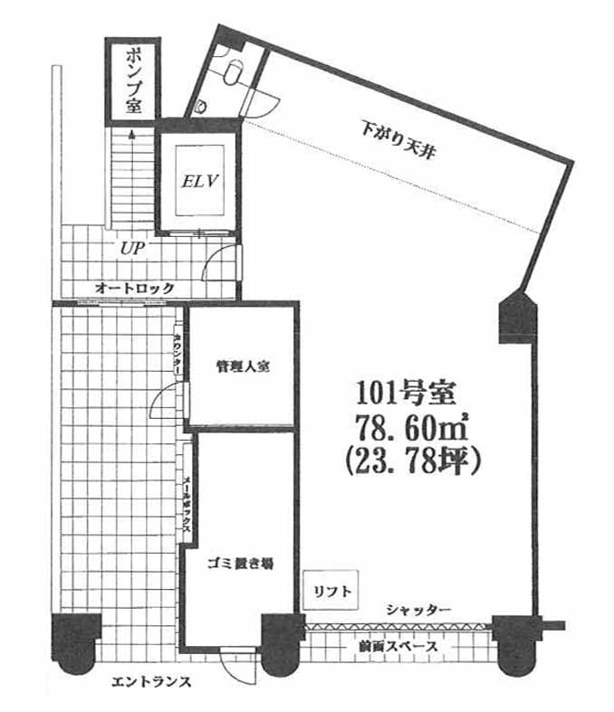 ＤｅＬＣＣＳ山吹神楽坂 101階 78.61㎡