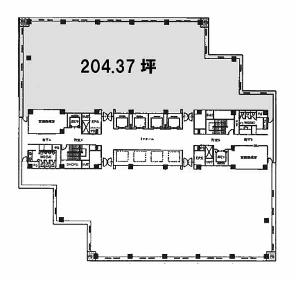 芝浦スクエアビル 13階 675.6㎡