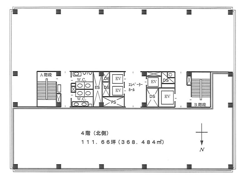 龍名館本店ビル 4階 369.12㎡