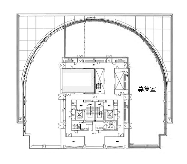 アルカウエスト 22階 643.04㎡