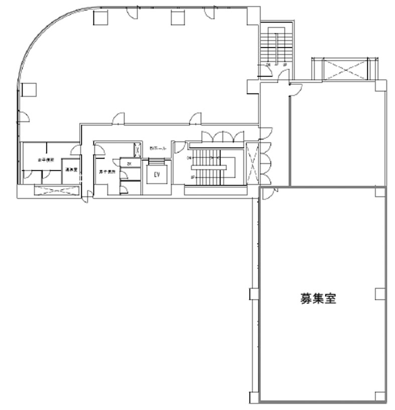 高輪偕成ビル 3階 145.75㎡